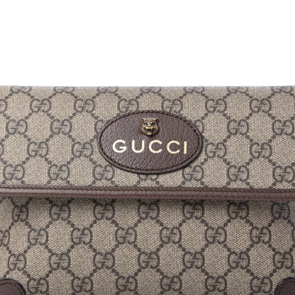 Gucci GG Supreme Monogram Neo Vintage Web Belt Bag Brown 10 of 10