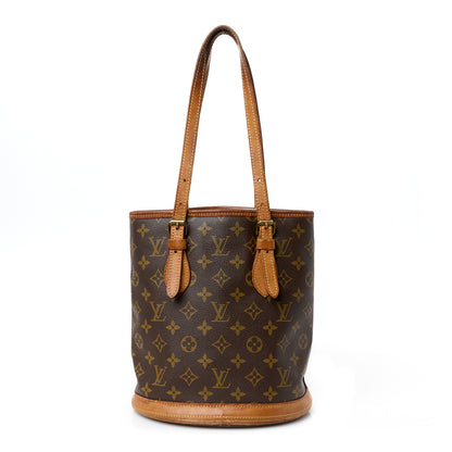 Louis Vuitton Monogram Petit Bucket 23 1 of 13