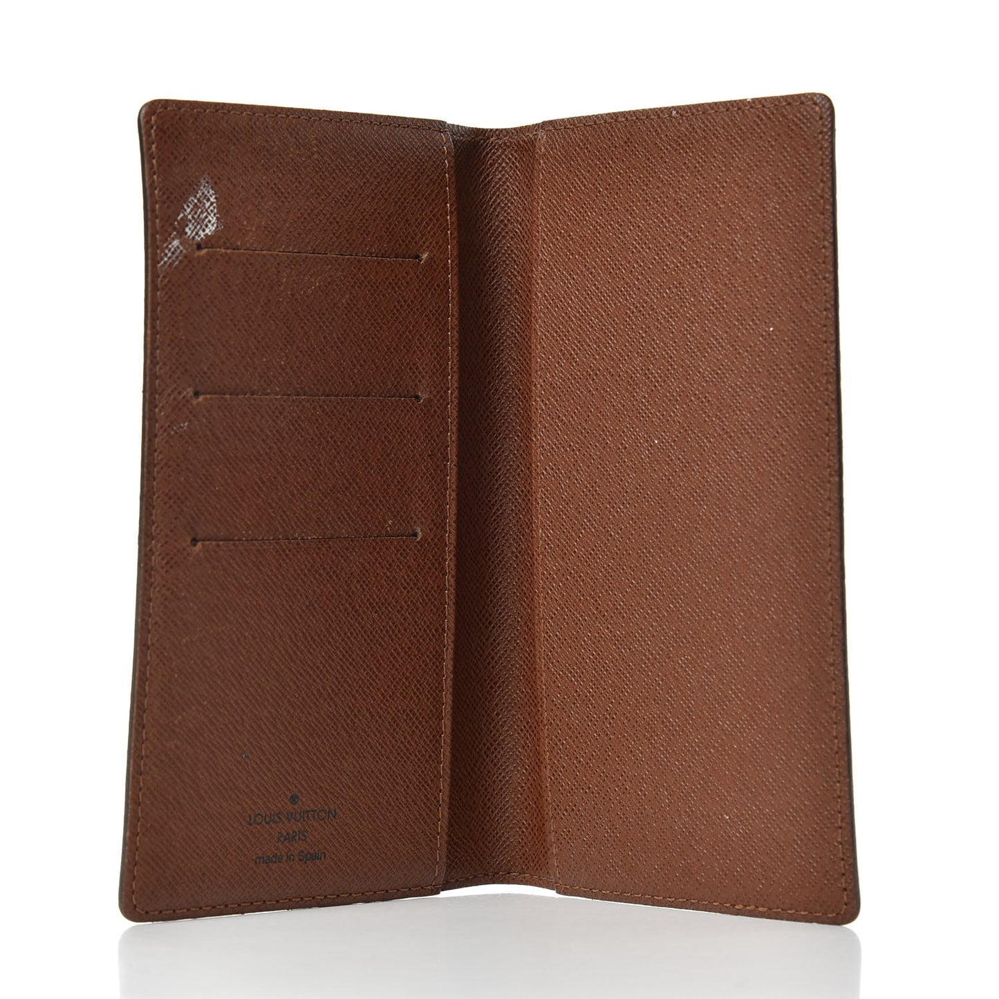 Monogram Checkbook Holder Case Wallet