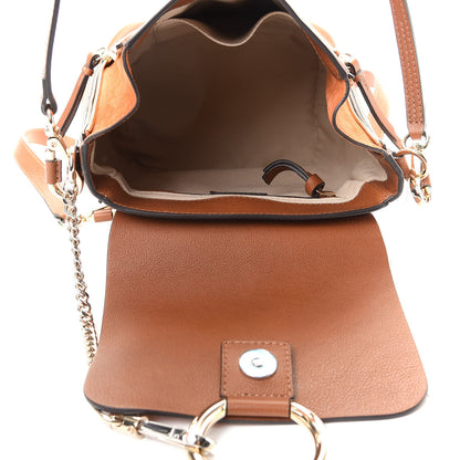 Chloe Suede Calfskin Small Faye Backpack Tan 4 of 8