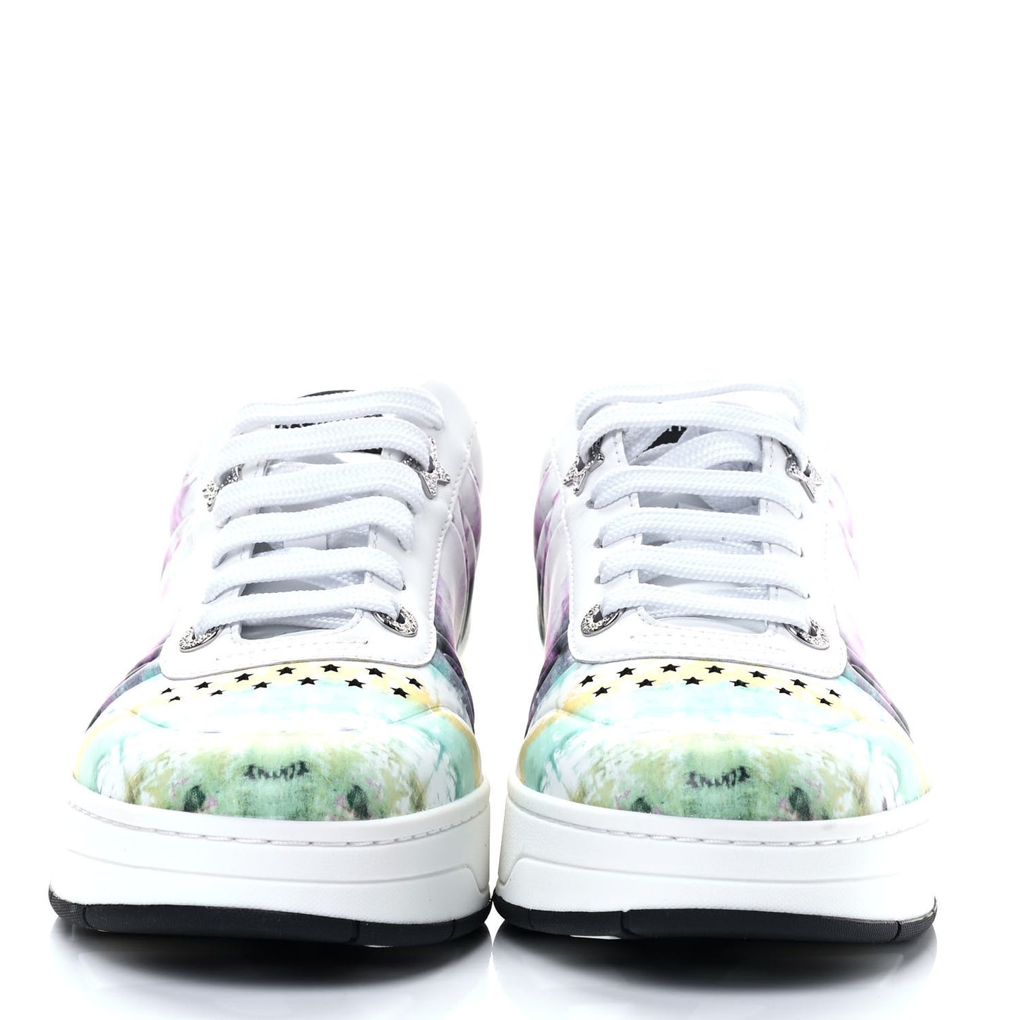 Calfskin Tie Dye Hawaii Sneakers 38 Xoasis