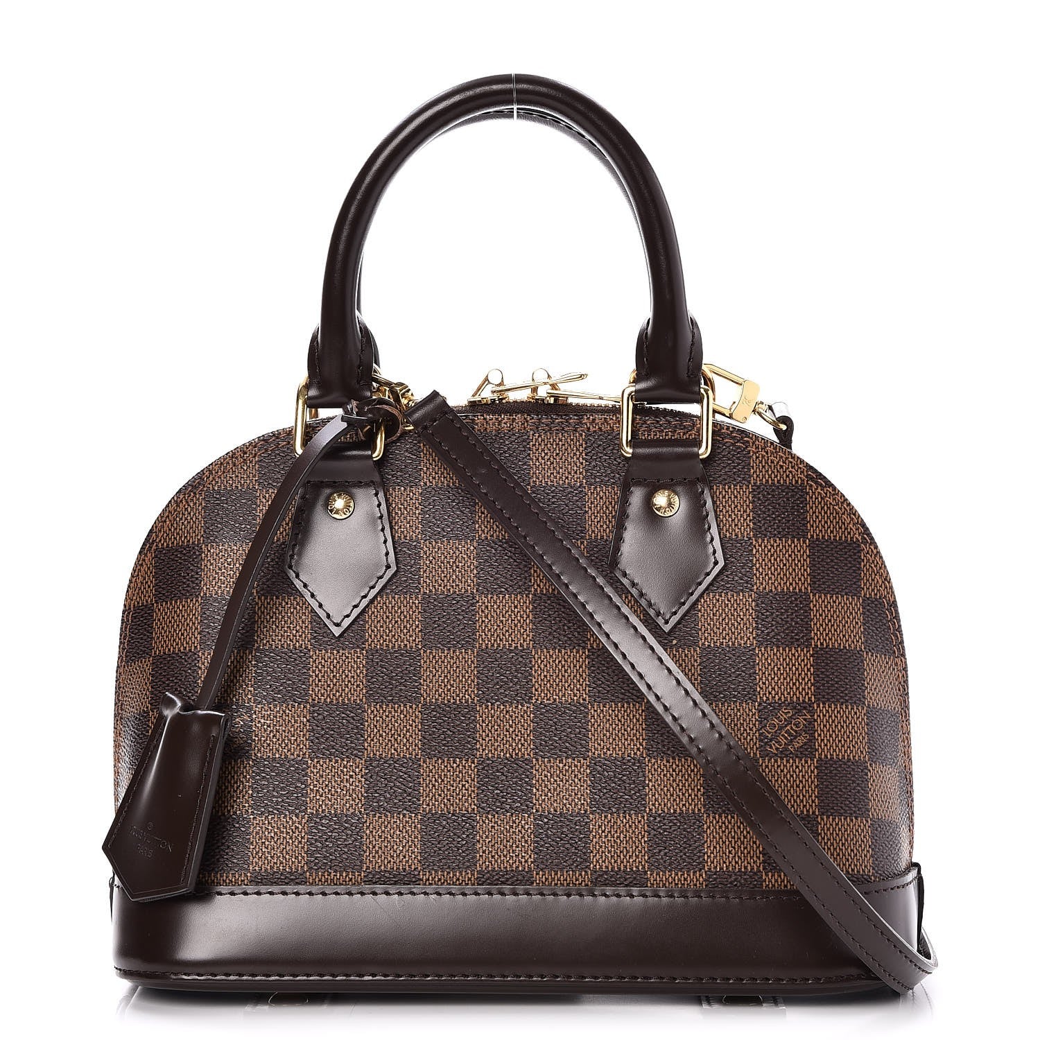 Louis Vuitton Damier Ebene Alma BB 1 of 8