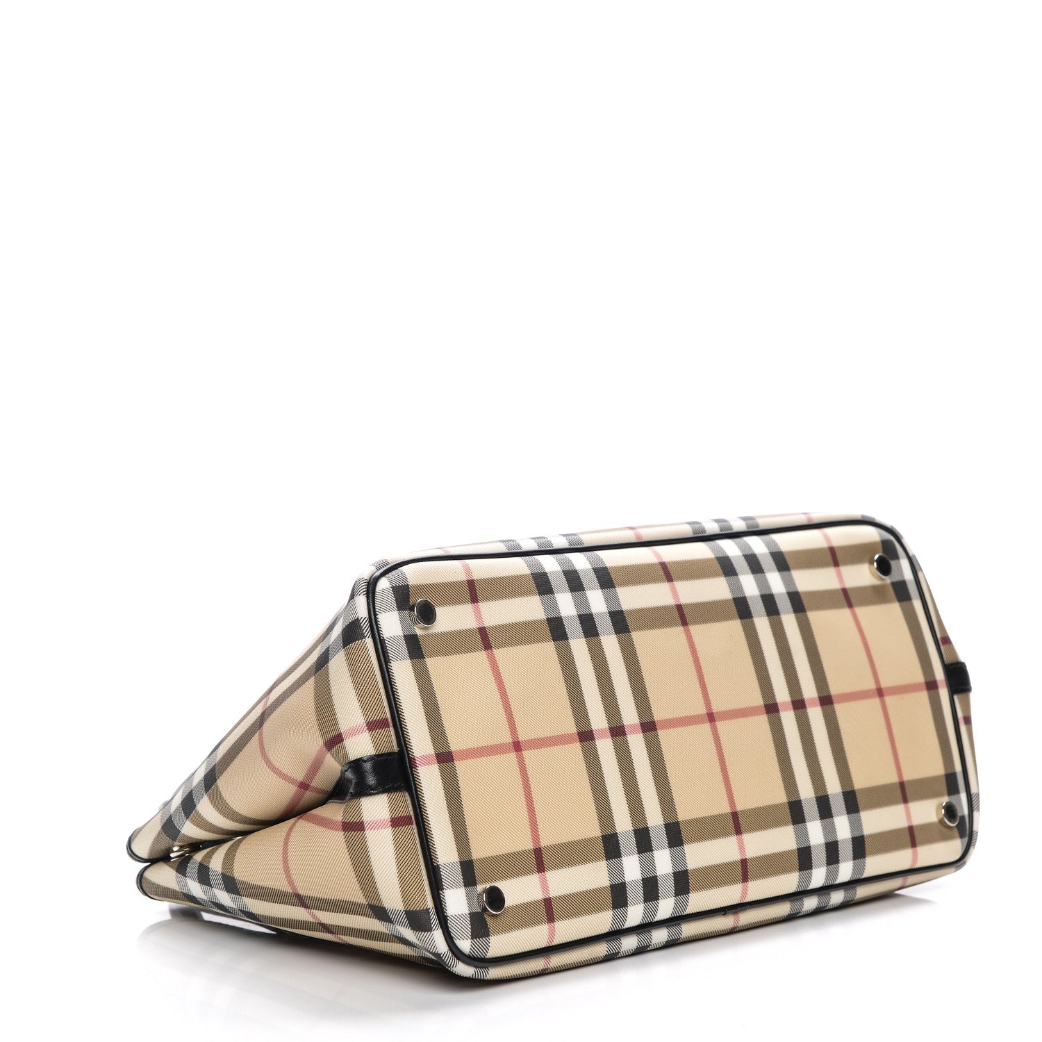Burberry House Check Buckle Tote Black 10 of 12