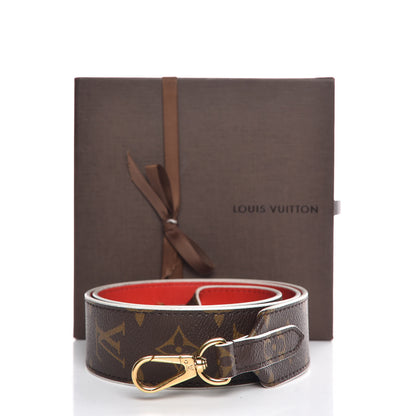 Louis Vuitton Monogram Bandouliere Shoulder Strap Red 6 of 6
