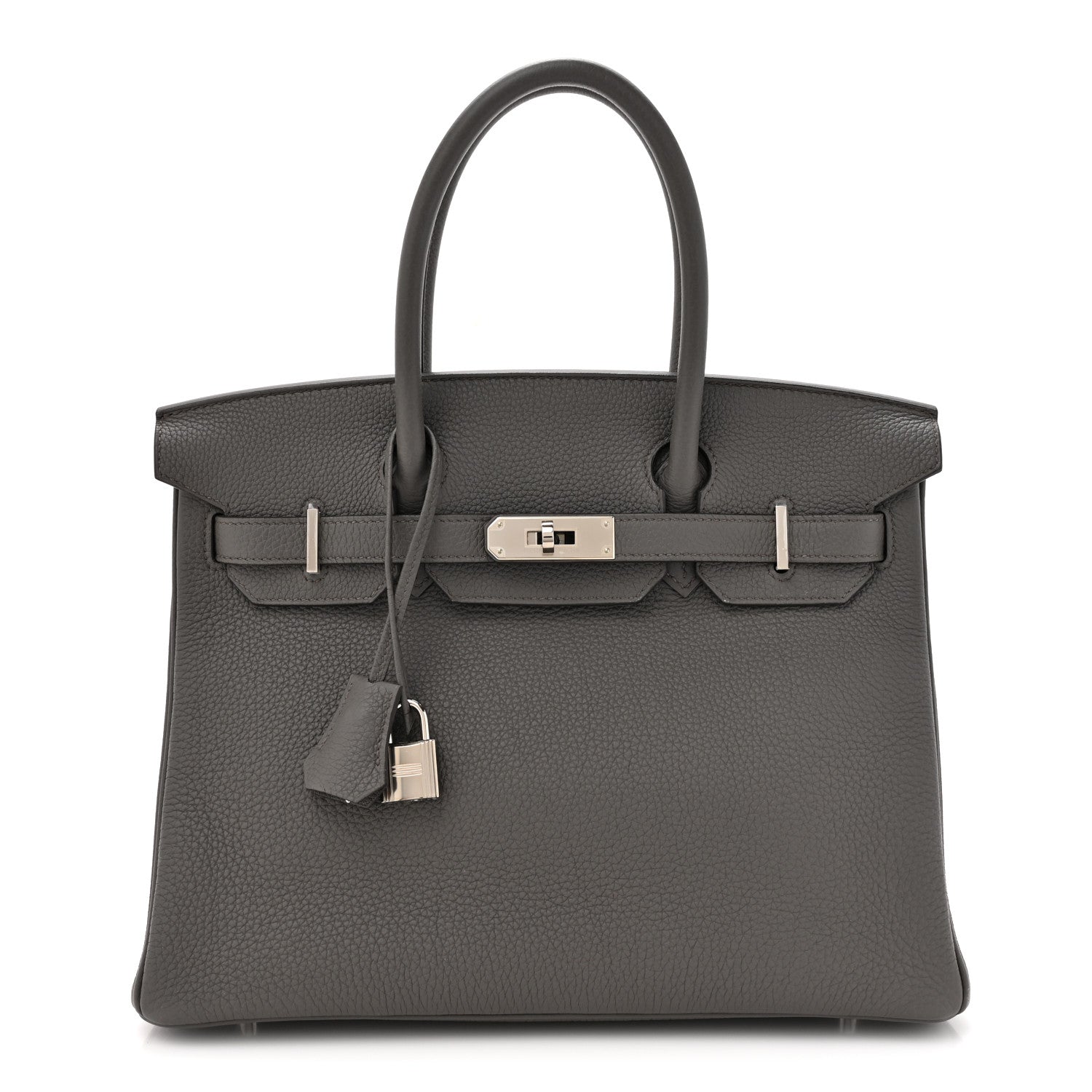 Hermes Togo BIRKIN 30 Etain 1 of 15