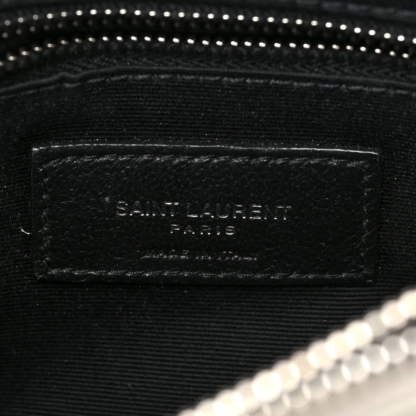 Calfskin Y Quilted Monogram Medium Loulou Chain Satchel Blanc Vintage