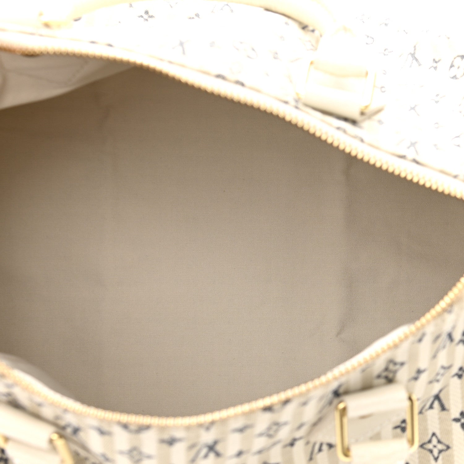 Louis Vuitton Mini Lin Croisette Speedy 30 Blue 5 of 10