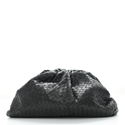 Bottega Veneta Nappa Maxi Intrecciato The Pouch Oversized Clutch Black 3 of 7