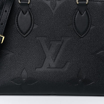 Louis Vuitton Empreinte Monogram Giant Onthego PM Black 7 of 10
