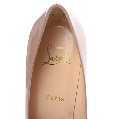 Christian Louboutin Patent New Simple 100 Pumps 39 Nude 7 of 8