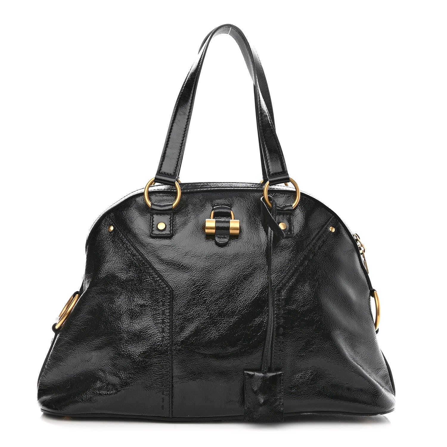 Saint Laurent Patent Large Muse Black 1 of 10