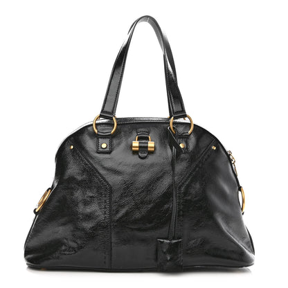 Saint Laurent Patent Large Muse Black 1 of 10