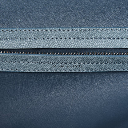Celine Grained Calfskin Medium Phantom Luggage Sky Blue 6 of 10