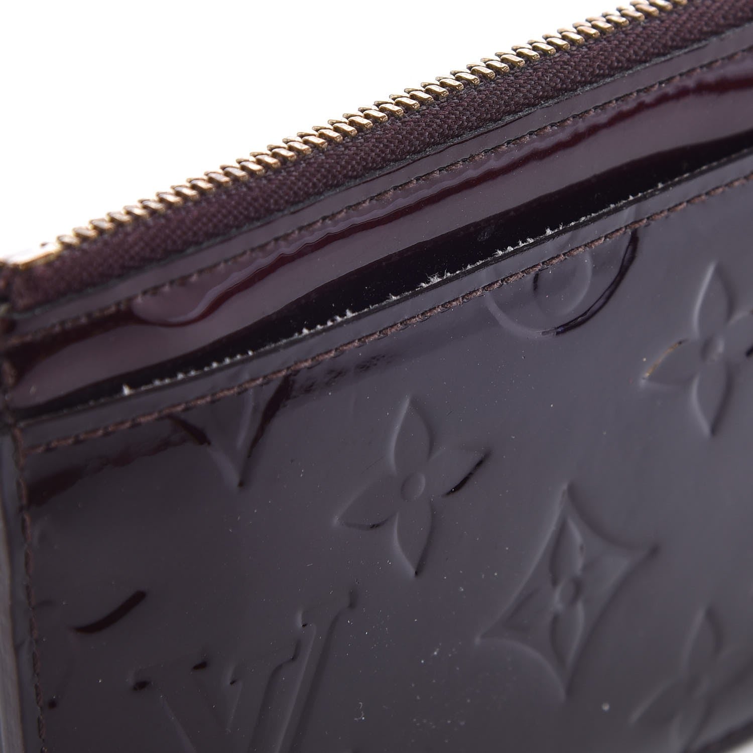 Louis Vuitton Vernis Key Pouch Amarante 8 of 9