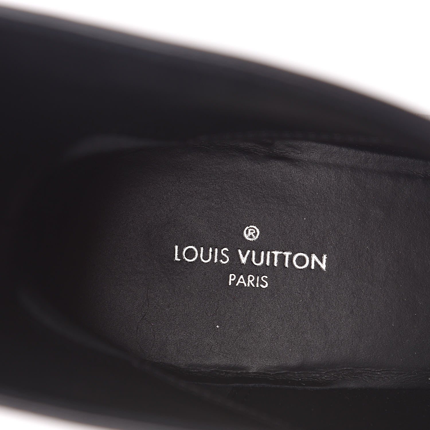 Louis Vuitton Calfskin Overdrive Flat Half Boots 37 Black 7 of 8
