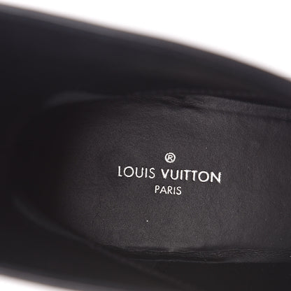 Louis Vuitton Calfskin Overdrive Flat Half Boots 37 Black 7 of 8