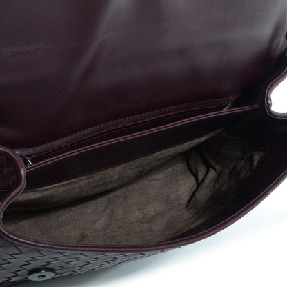Bottega Veneta Nappa Intrecciato Olimpia Bag Aubergine 5 of 8