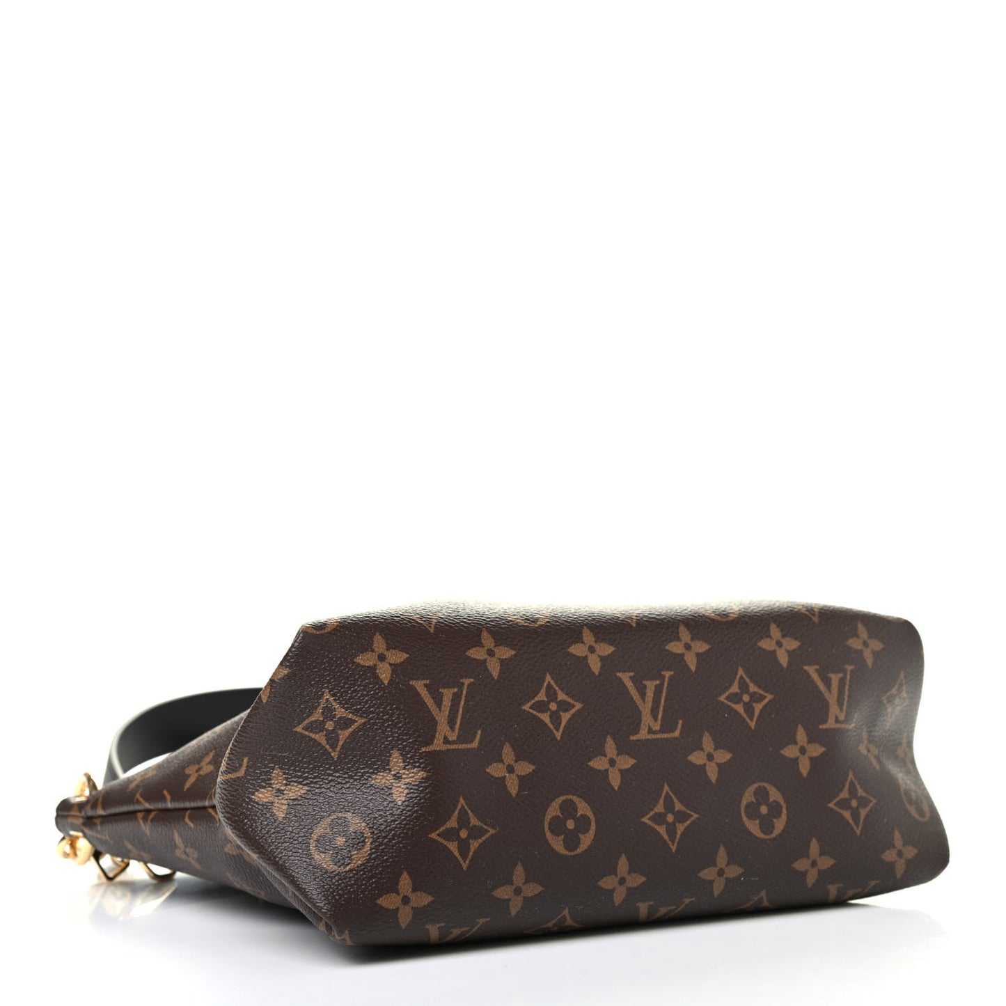 Monogram Flower Zipped Tote PM Black