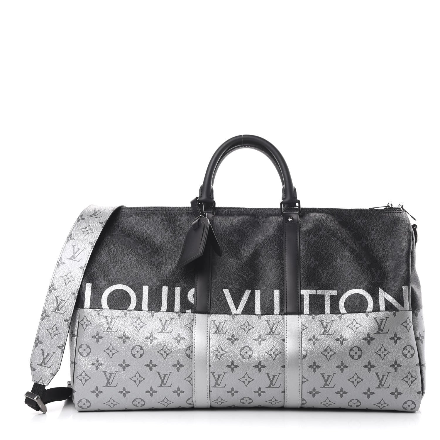 Louis Vuitton Monogram Split Keepall Bandouliere 50 1 of 9