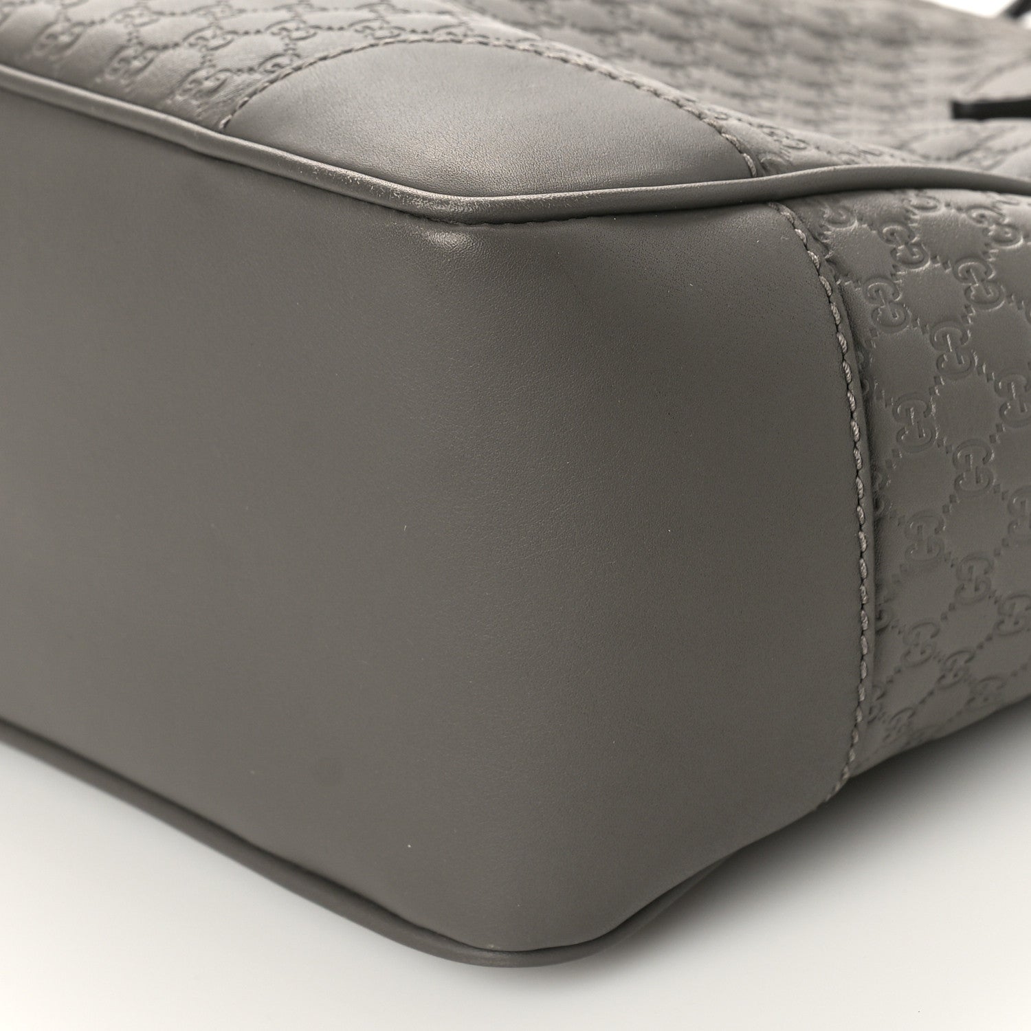 Gucci Microguccissima Small Bree Tote Graphite 10 of 10