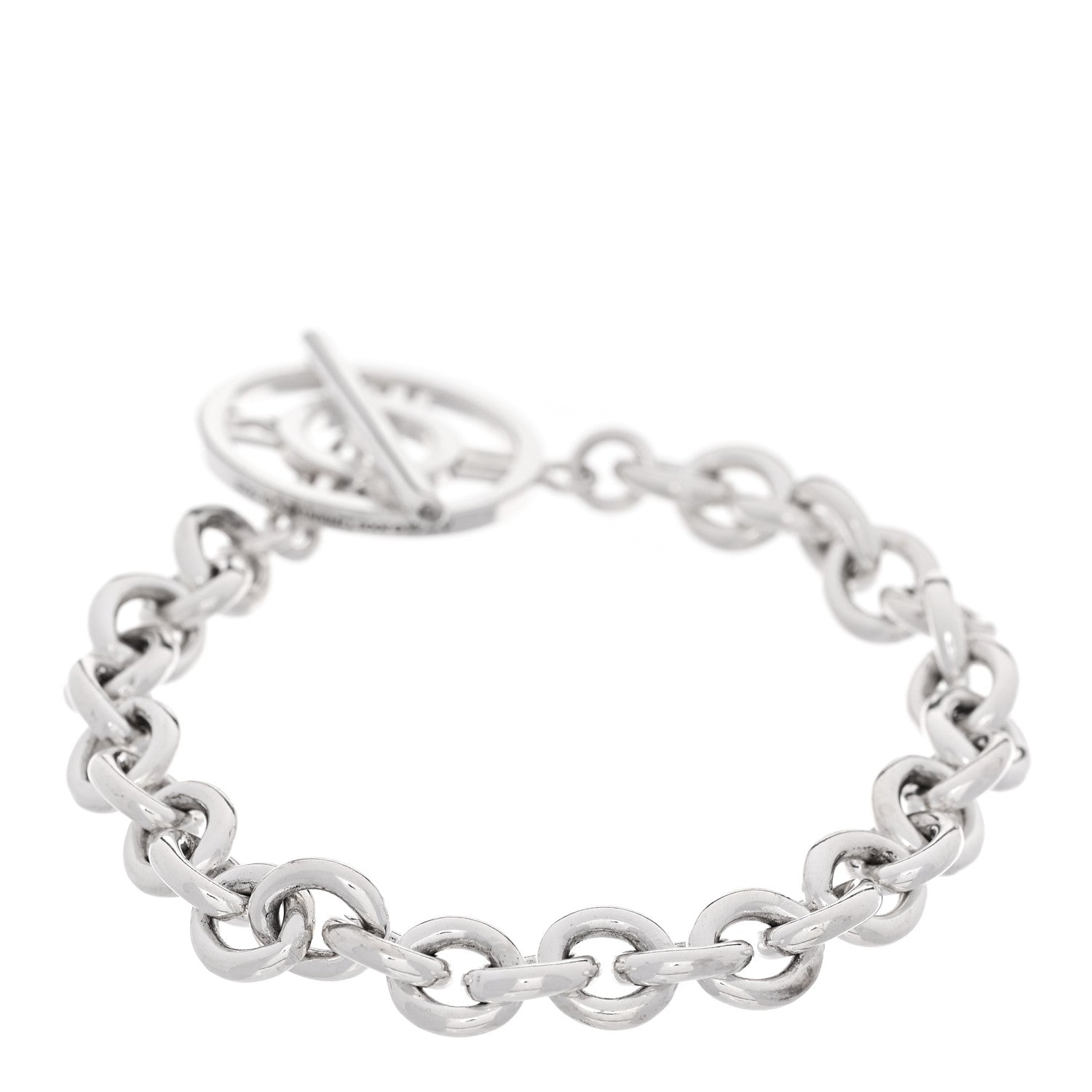 Tiffany Sterling Silver Atlas Toggle Bracelet 2 of 4