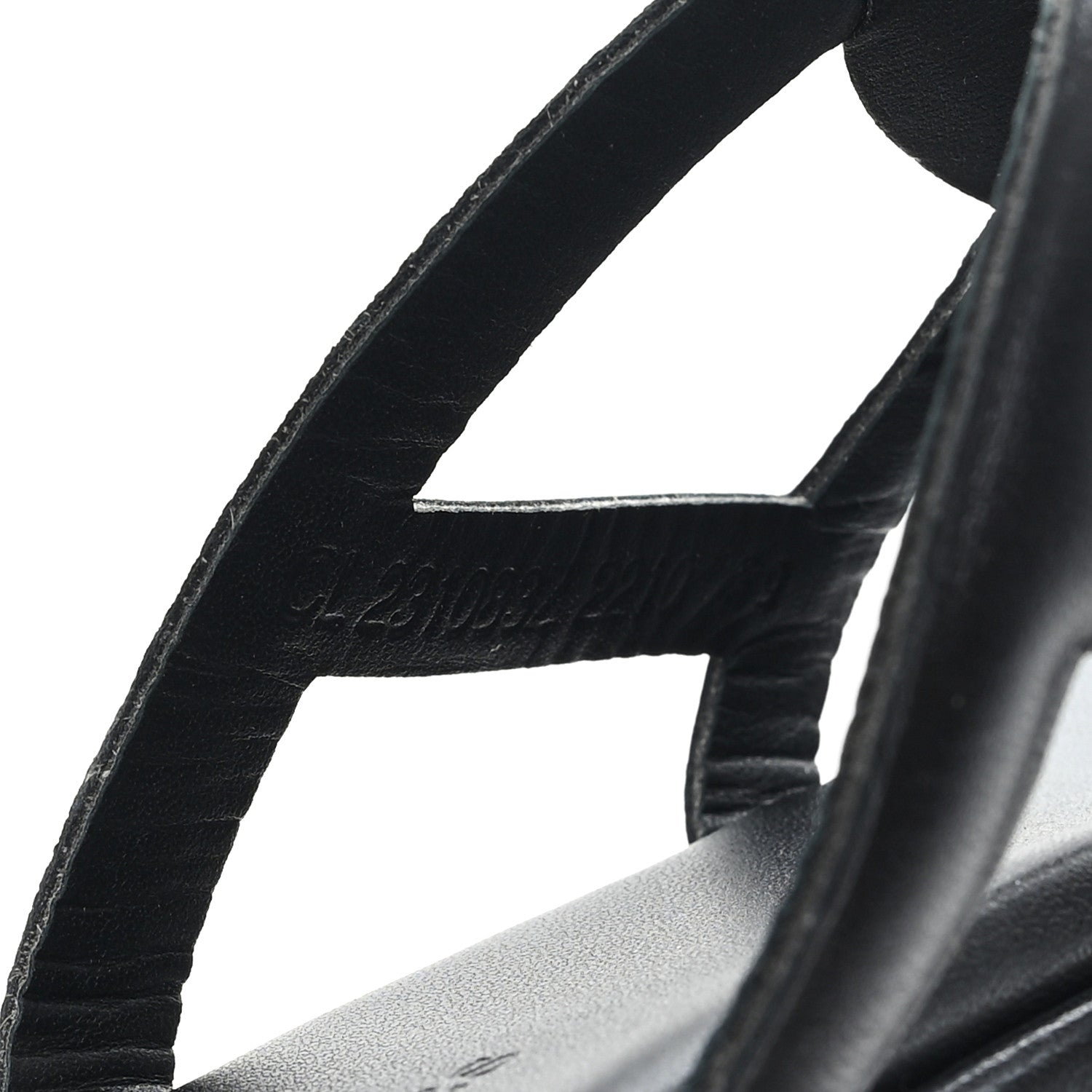 Hermes Nappa Gipsy Sandals 39 Black 9 of 9