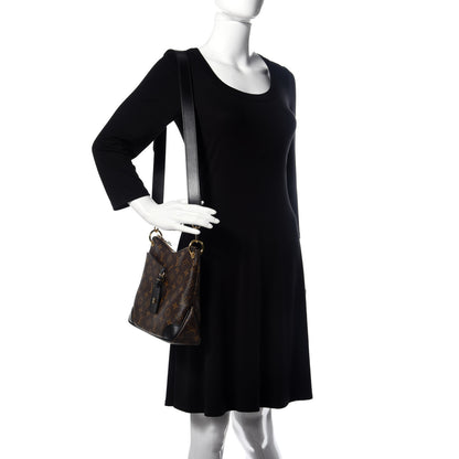 Louis Vuitton Monogram Odeon PM Black 2 of 12