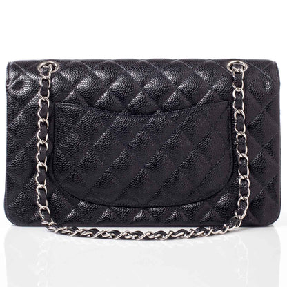 Chanel Caviar Quilted Medium Double Flap Black 4 of 10