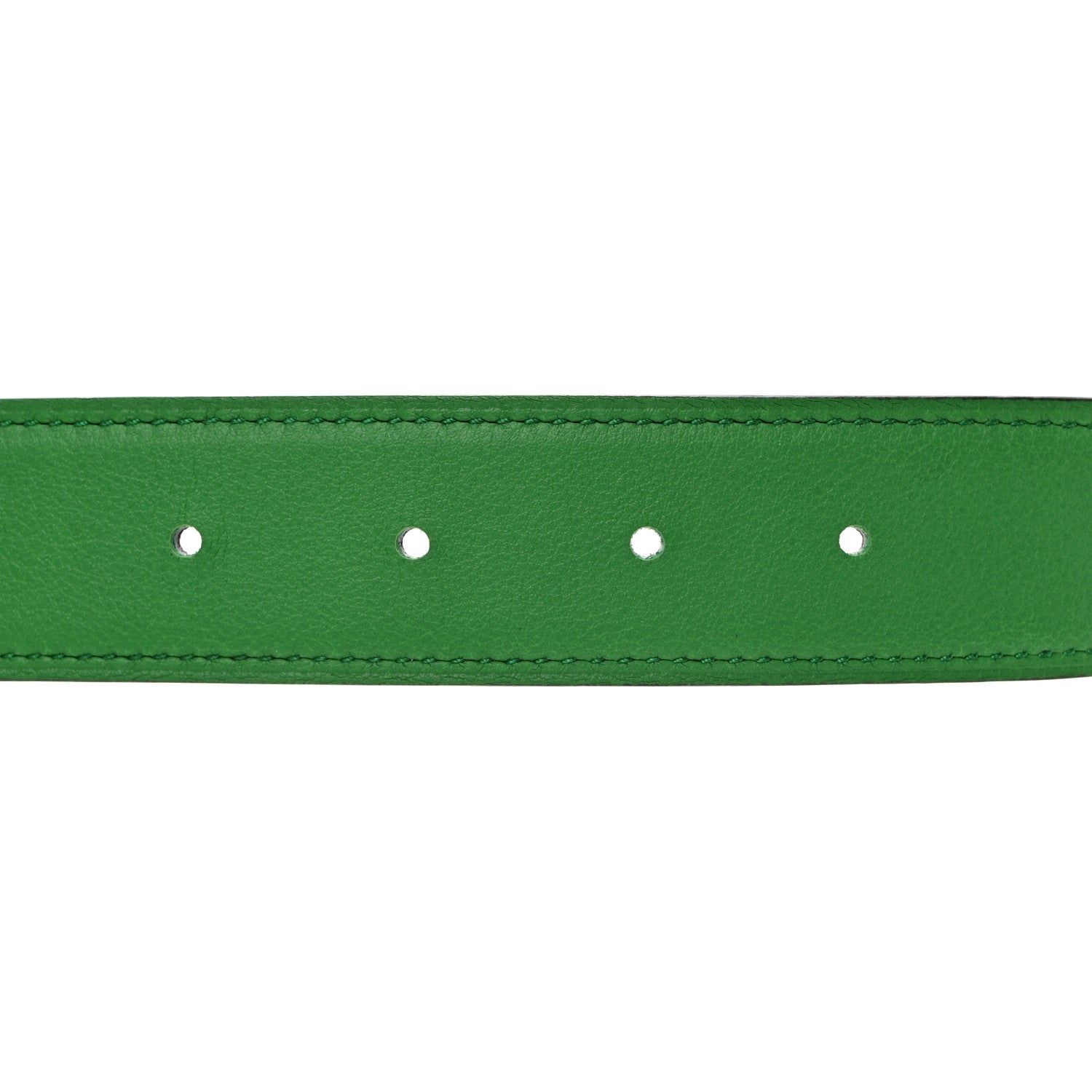 Hermes Epsom Swift 32mm Belt Strap 85 Bambou Etain 8 of 9
