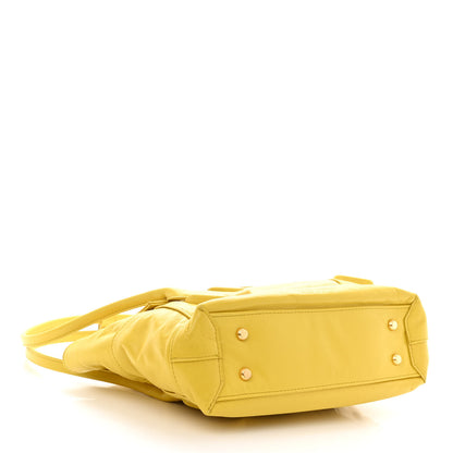 Bottega Veneta Paper Calfskin Maxi Intrecciato Small Arco Mirabelle 4 of 11