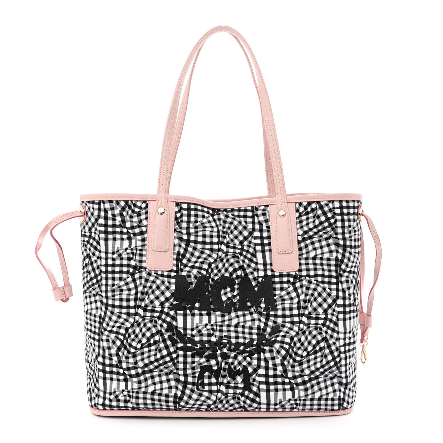 Visetos Medium Liz Reversible Shopper Tote Powder Pink