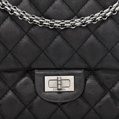 Chanel Aged Calfskin Quilted 2.55 Reissue 226 Flap Black 8 of 14