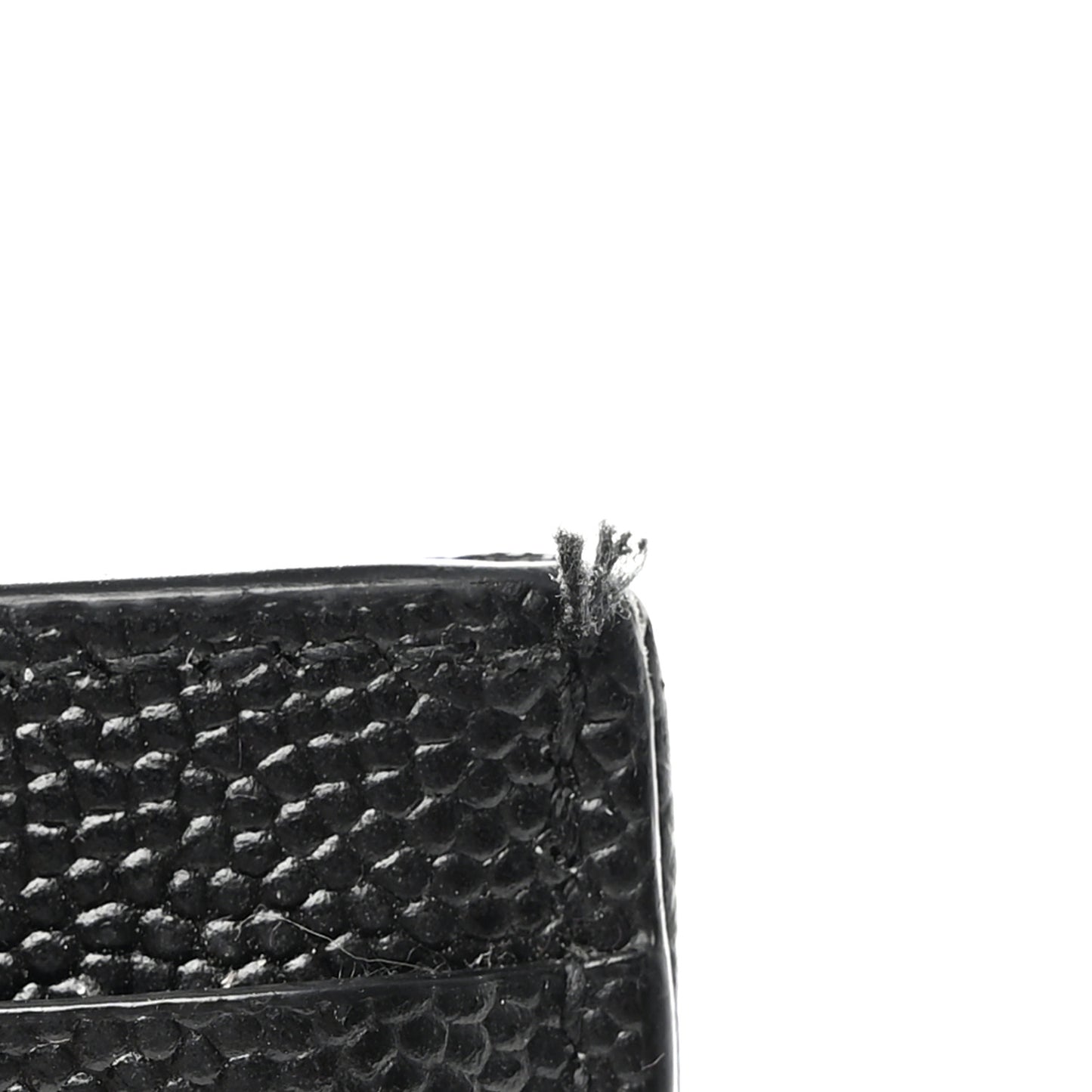 SAINT LAURENT Grain De Poudre Matelasse Chevron Monogram Fragments Zippered Card Case Black