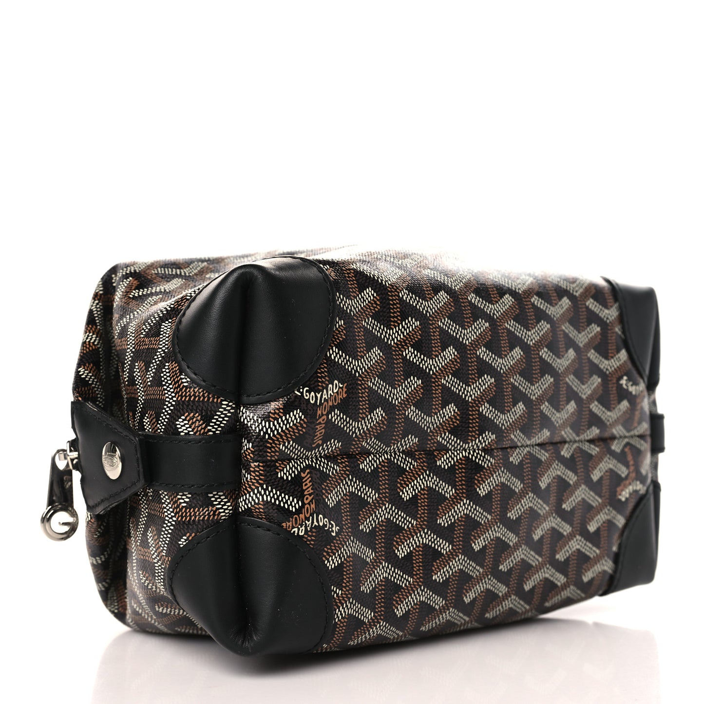 Goyardine Boeing 25 Trousse de Toilette Black