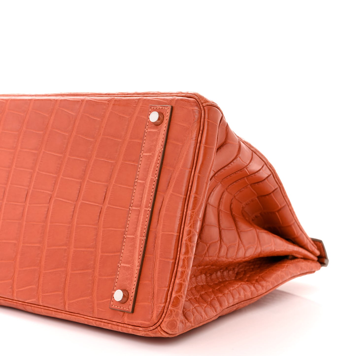 Matte Alligator Birkin 40 Orange