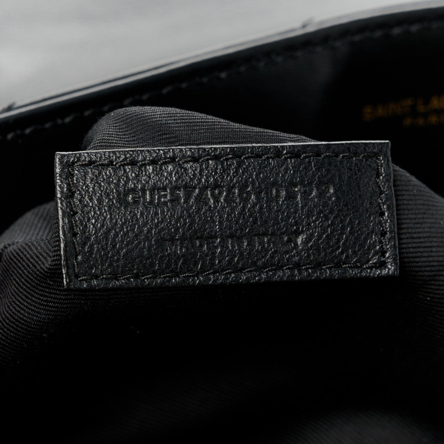 Saint Laurent Calfskin Y Quilted Monogram Medium Loulou Chain Satchel Black 8 of 11