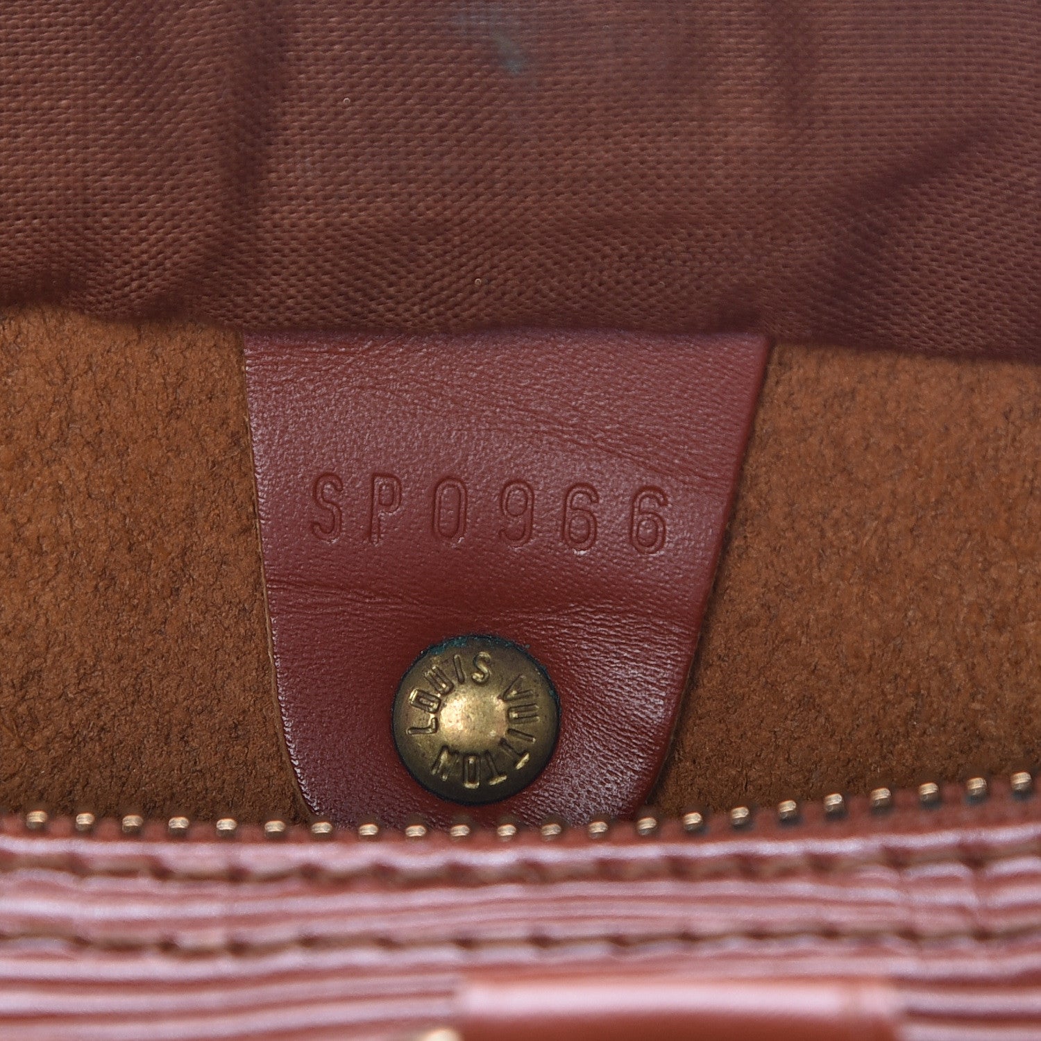Louis Vuitton Epi Speedy 25 Kenyan Fawn 9 of 15