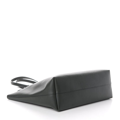 Saint Laurent Calfskin Large Shopping Tote Dark Green 3 of 8