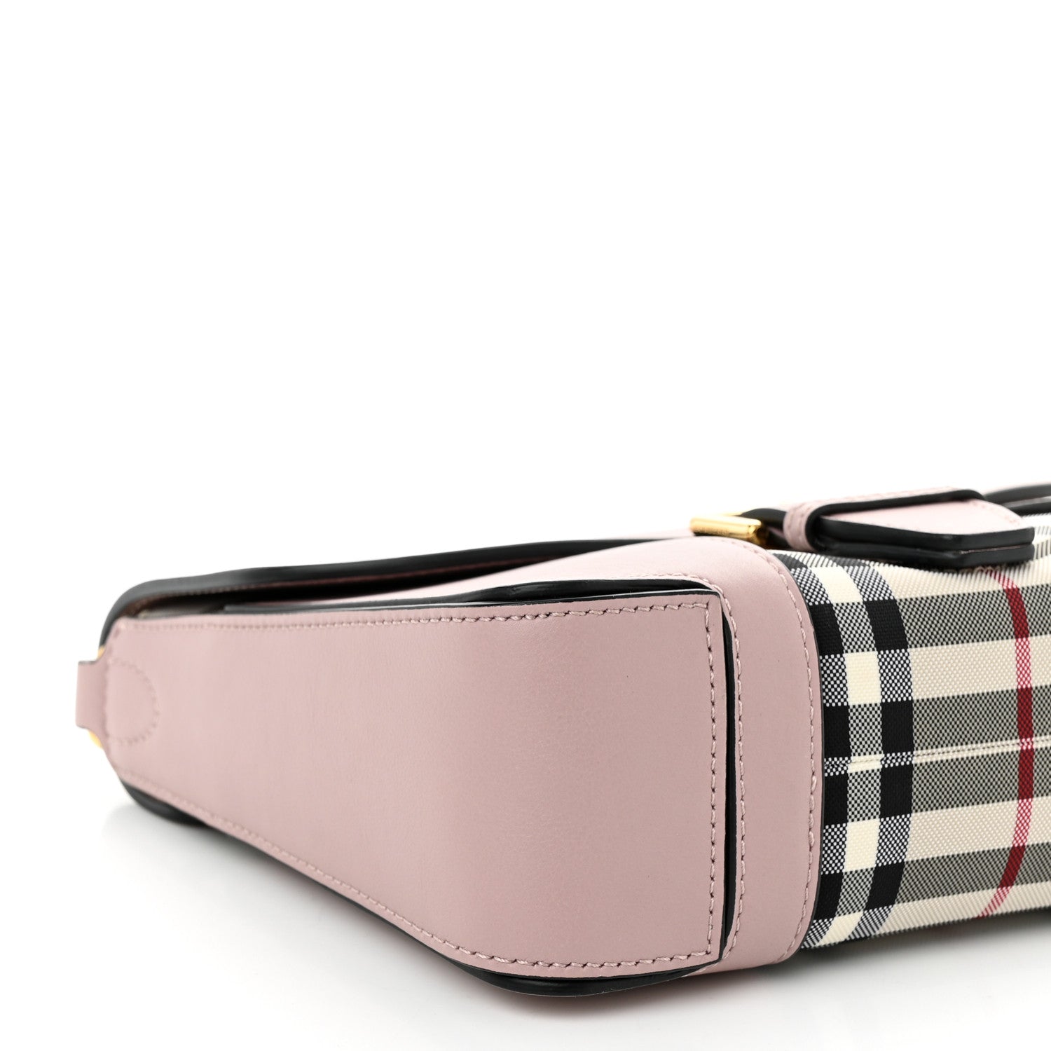 Burberry Horseferry Check Small Dickens Crossbody Bag Pale Orchid 8 of 9