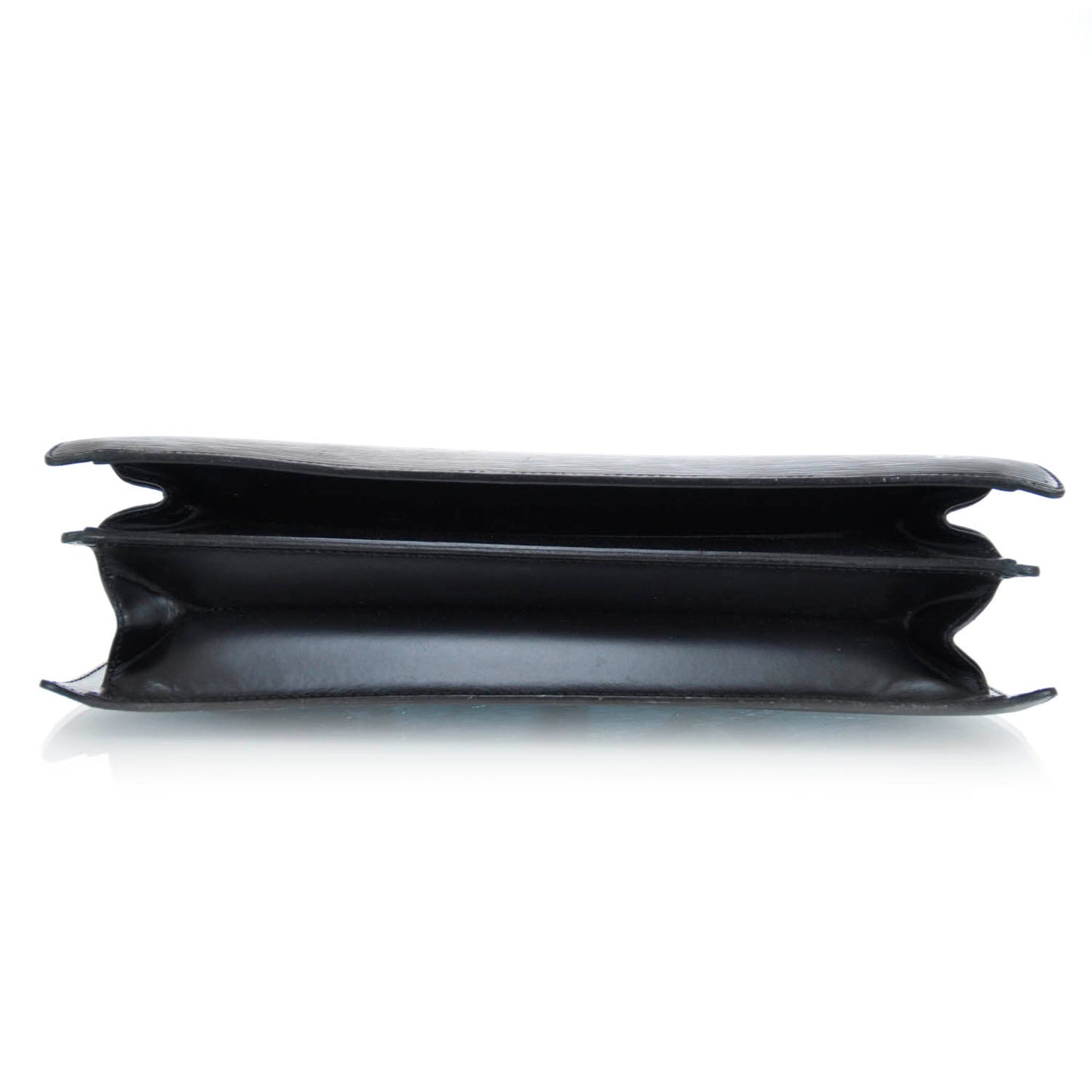 Epi Serviette Fermoir Briefcase Black