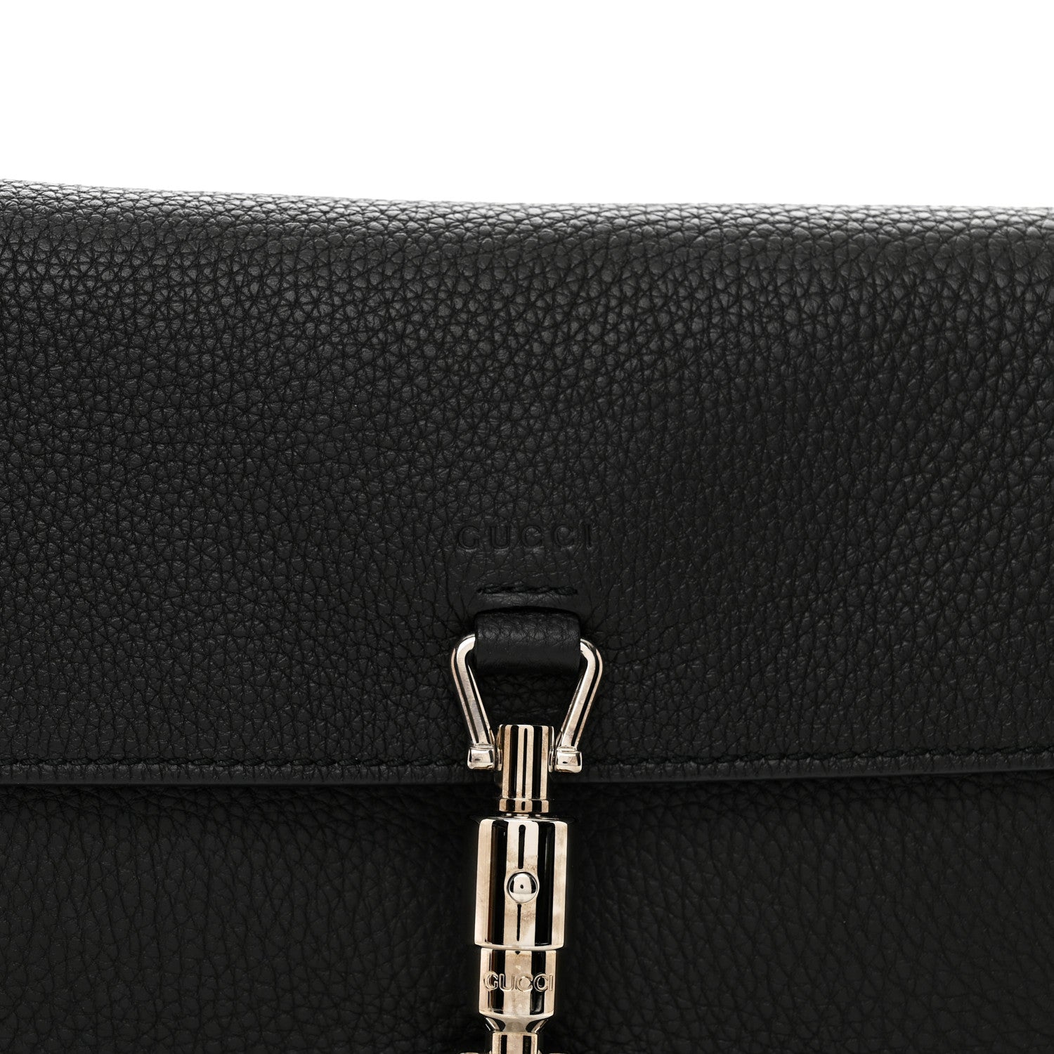 Gucci Soft Calfskin Small Jackie Shoulder Bag Black 5 of 10