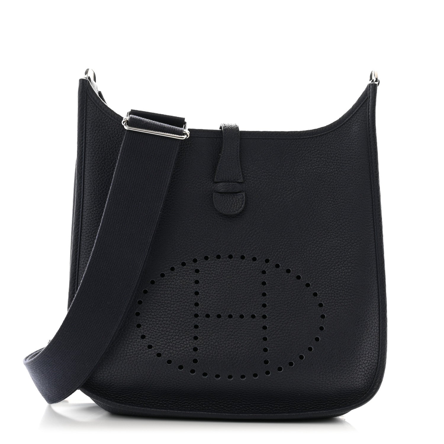 Hermes Taurillon Clemence Evelyne III Bleu Nuit 1 of 13
