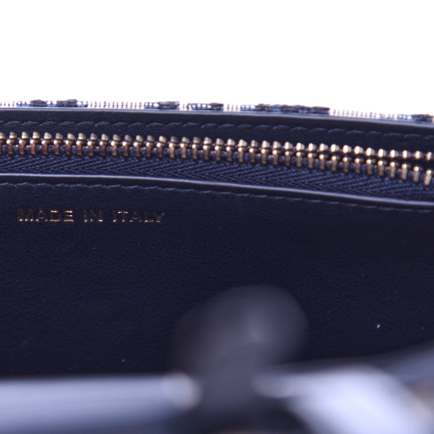 Oblique Saddle Belt Bag Blue