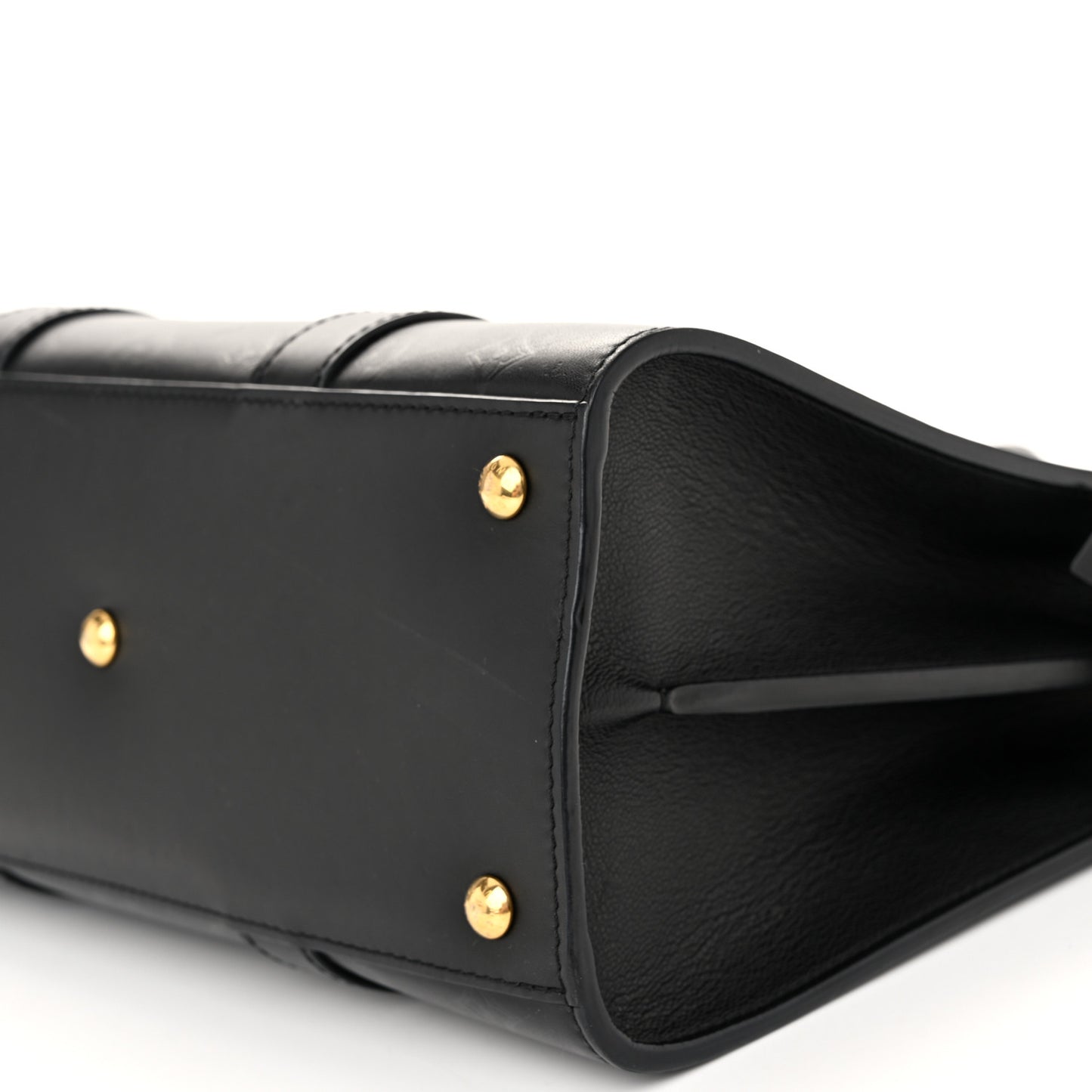 Monogram Cuir Plume Very Tote MM Black