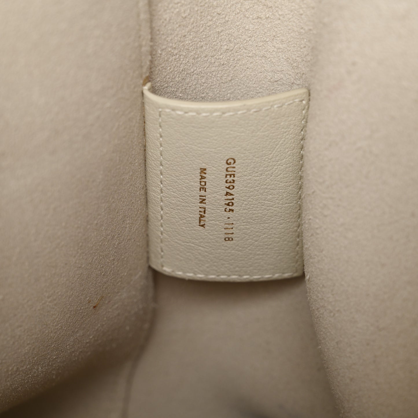 Calfskin Large Shopping Tote Porcellana