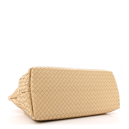 Bottega Veneta Nappa Intrecciato Snap Tote Porridge 4 of 12