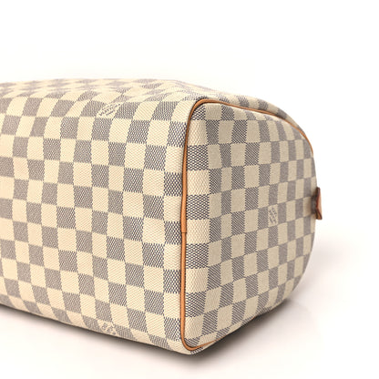 Louis Vuitton Damier Azur Speedy 30 9 of 9