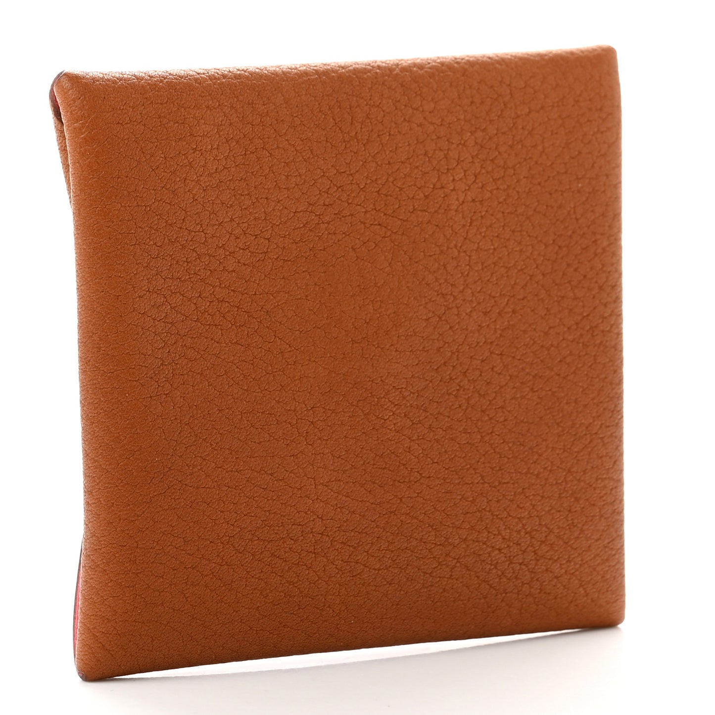Barenia Faubourg Bastia Verso Coin Purse Fauve Rose D'ete