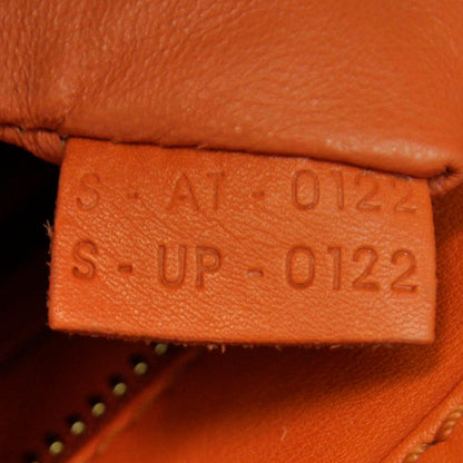 Celine Smooth Calfskin Mini Luggage Orange 9 of 10