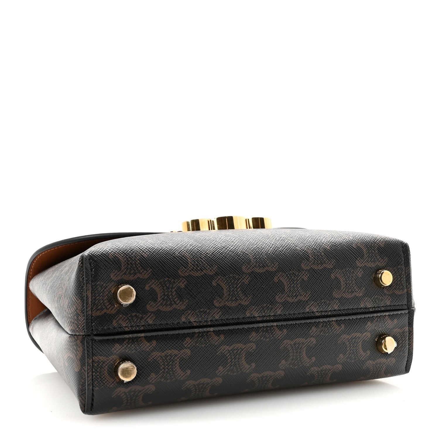 Celine Triomphe Canvas Teen Nino Tan 4 of 10